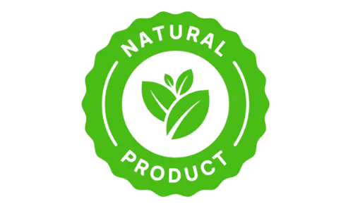 Finessa  100% Natural logo, highlighting pure, natural ingredients 